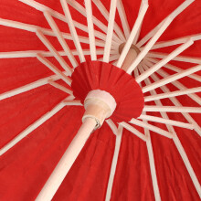 Blank DIY Paper Umbrella for Kids Art