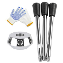 3-Arm Drilling Machine Feed Handle Kit, Replacement Handle for Hub Heavy-Duty Bench Drills, for Z512, Z516, Z4116,Z4120