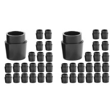 40Pcs Soft Plastic Ferrules for 815 RAZR X-Hot2 Shaft Sleeve Adapter Tip 0.335 Club Shafts Accessories
