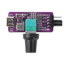 PWM Speed Controller 4 Pin B3 Fan Controller with Wind Speed Controller Regulator Speed Module Opposite Side
