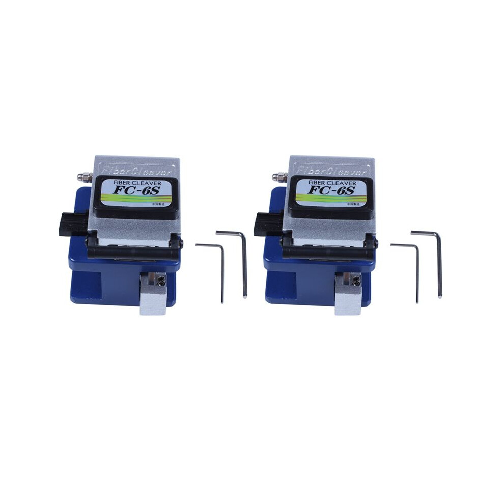 2X Cold Contact Dedicated Metal Fiber Cleaver Fc-6S Cutting Fiber Knife Ftth Fiber Optic Cable Cutter Knife 4712667142875
