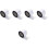 5Rouleaux Répulsif Oiseaux Pet Noir Réfléchissant Pour 4