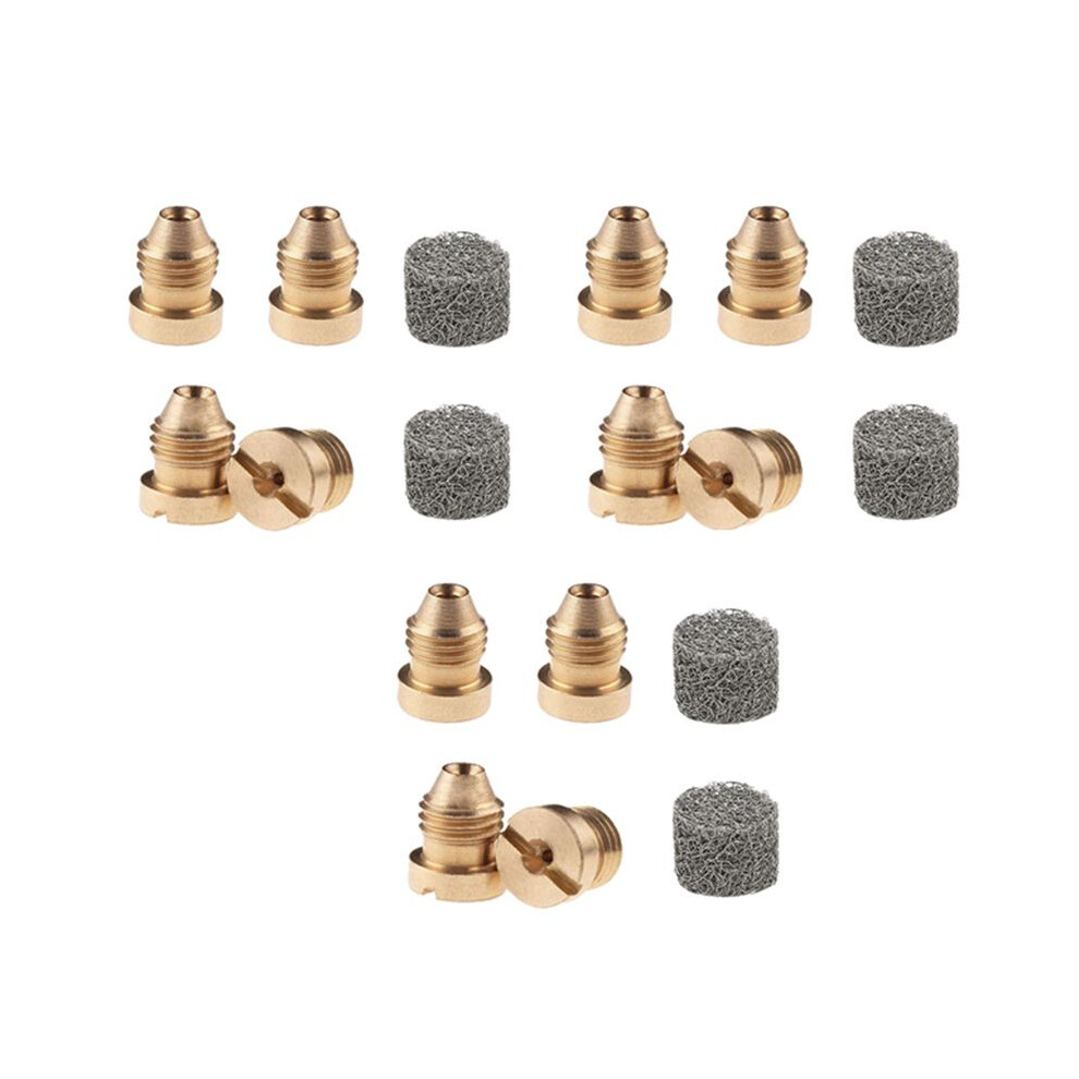 12X Foam Cannon Orifice Tips Nozzle For Snow Foam Lance 3000 Psi 1.10Mm Orifice Screw Nozzle Tip With Mesh Filter 6032318010406
