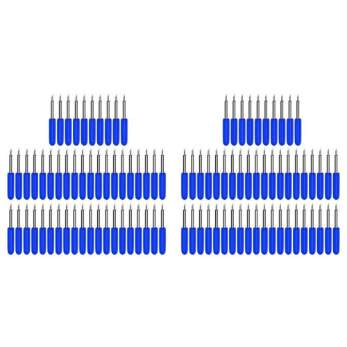 100PCS Replacement Deep Point Blades Compatible with for  Explore Air/Air 2/Air 3/, Cut Blade