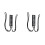 4 PCS Left and Right Wrist Strap for   Joy Pad Con Controller Gamepad Hand Rope Games Accessories Joy Pad 1