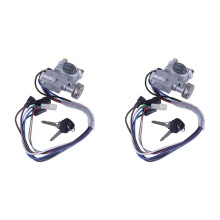 2X Ignition with Key UB3976290 Fit for Pickup B2000 B2200 B2600 1986-1993