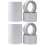 18Rouleaux Rubans Autocollants Double-Face Forts Pour 4
