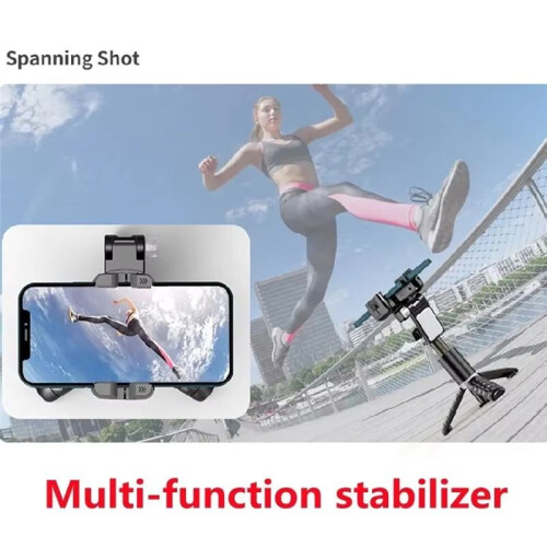 Advanced Gimbal Stabilizer with  Shutter, Selfie Stick Monopod, Phone Gimbal with 360 Rotation 2