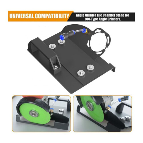 Angle Grinder Stand for Tile 45 Chamfer Cutting Ceramic Stone Chamfering Tool Compatible with 100 Type Angle Grinder 2
