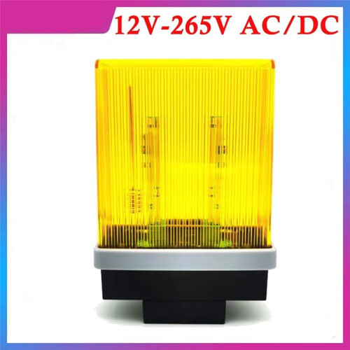 Security Protection Flashing Light Flashing for Gate Light Alarm 12V-265V AC/ 1