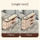 Transparent Rolling Egg Holder for Kitchen Refrigerator Side Door Stackable Fridge Organizer - 10cm Width Three Storeys 5