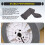 Tornfläktskyddsskydd Elastiskt Golvstående Heltäckande Skydd, Damm- och Vattentätt Skydd B 6