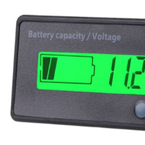 12V-72V Lead Acid Lithium Battery Capacity Voltage Meter Battery Indicator Monitors  Screen 2