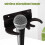 Universal Wireless Microphone Hook Holder Stands Wall Hanger Rack Clip Clamp Brackets Wall Mounted 5