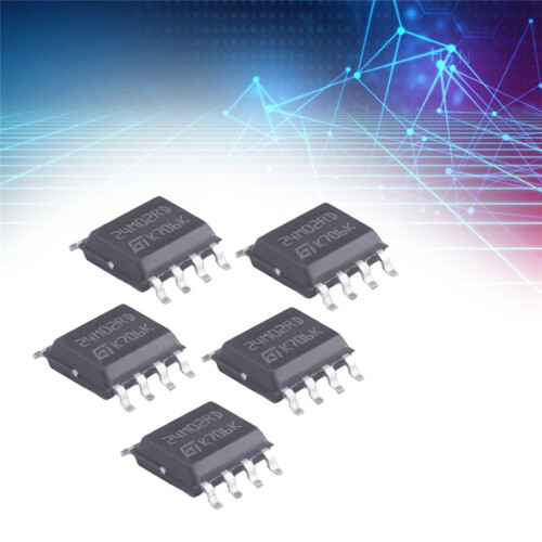 5PCS M24M02-DRMN6TP 24M02RD SOP-8 2M Expansion Chip Programmable Memory for Quansheng K5 K6 Modification 2