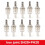 10set SH+PH-20 Set 8mm Inner Diameter Pneumatic Plastic Steel Matte C-Type Self-Locking Quick Connectors 6