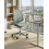 Beliani Office Chair AERI Mint Green 2