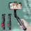 NEW Gimbal Stabilizer Selfie Stick Foldable Wireless Tripod with  Shutter Monopod for IOS Android 6
