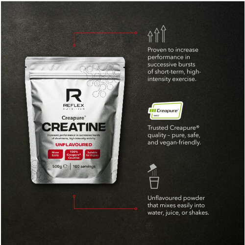 Reflex Nutrition Creapure Creatine Monohydrate Powder Unflavoured - 2