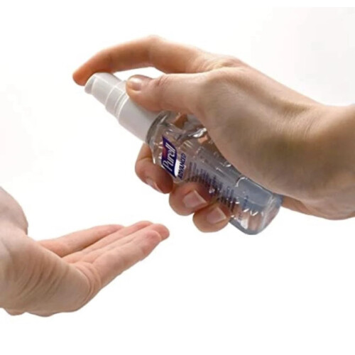 Purell PURELL ADVANCED HAND SANITISER GEL 60mL, Portable Pump Bottle. Hand 1