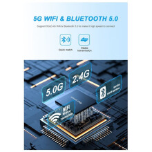 2 In1 Wireless Carplay Adapter and Android Auto Wireless Adapter Plug and Wired to Wireless Adapter for Cars