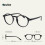 OPULIZE REY Reading Glasses - 2-Pack - Retro Round Frame - Matt Black, Grey - Me 2