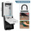 Security Hook Lock Boxes for House Key, Waterproof Outdoor Key Hider for House Key Storage, Resettable Code Key Box 6