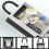 Security Hook Lock Boxes for House Key, Waterproof Outdoor Key Hider for House Key Storage, Resettable Code Key Box 4