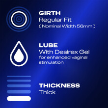 Durex Intense Condoms - Pack of 12