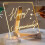 LED Notepad with Colors, Illuminated Acrylic Notepad with Colors, Notepad with Adjustable Stand and 7 Pens 3
