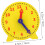 2pcs Demonstration Clock Models for Boys and Girls Learning Time 12cm Student Clock Models 2