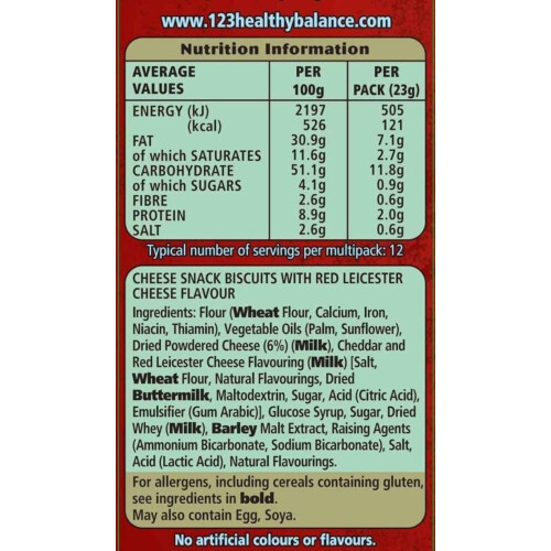 JACOB'S Mini Cheddars Red Leicester Flavour Multipack Crisps, Baked 1