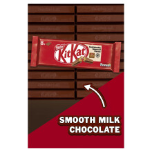 KitKat F1 4 Finger Milk Chocolate Biscuit Bar 8 Pack Multipack 332g 8