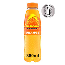 Lucozade Energy Orange 380ml Pack of 4