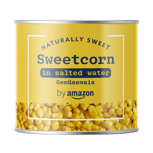 by Amazon Sweet Corn, 3x160g 1