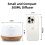 SEEDSEEL 300ml Aromatherapy Diffuser with Remote Control, 7-Colour LED Light, Ultrasonic Cool Mist, Quiet Operation, Auto-Off, Essential Oil Diffuser 3