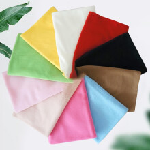 10 stuks kleurrijke fleece stof DIY naaimateriaal voor vrouwen en meisjes, handgemaakte patchwork kleding knutselaccessoires