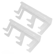 2 Stück Acryl-Controller-Ständer 5x10x25 cm für PS5