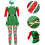 Weihnachtskostüm für Erwachsene, Einheitsgröße, Partykleid für Damen 5