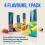 Liquid IV Hydration Multiplier Electrolyte Powder Mix Variety Pack Lem 5