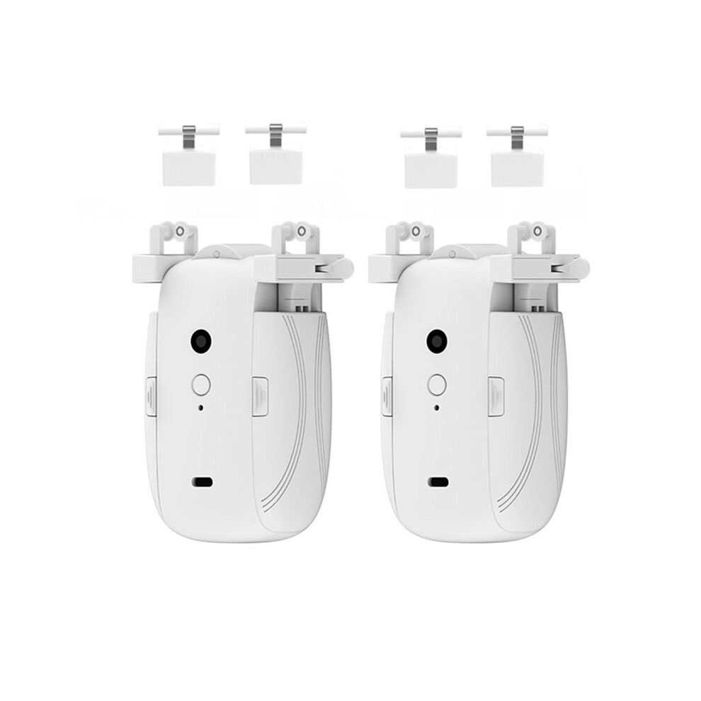 Tlily Dual Tuya Zigbee Curtains Robot T/U-Rail Tracks Automatic Curtain Opener Remote Control Curtain Motor Life