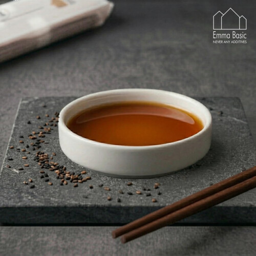Emma Basic - 100% Pure Toasted Sesame Oil - 500ml - Rich Flavour - Antioxidants 1