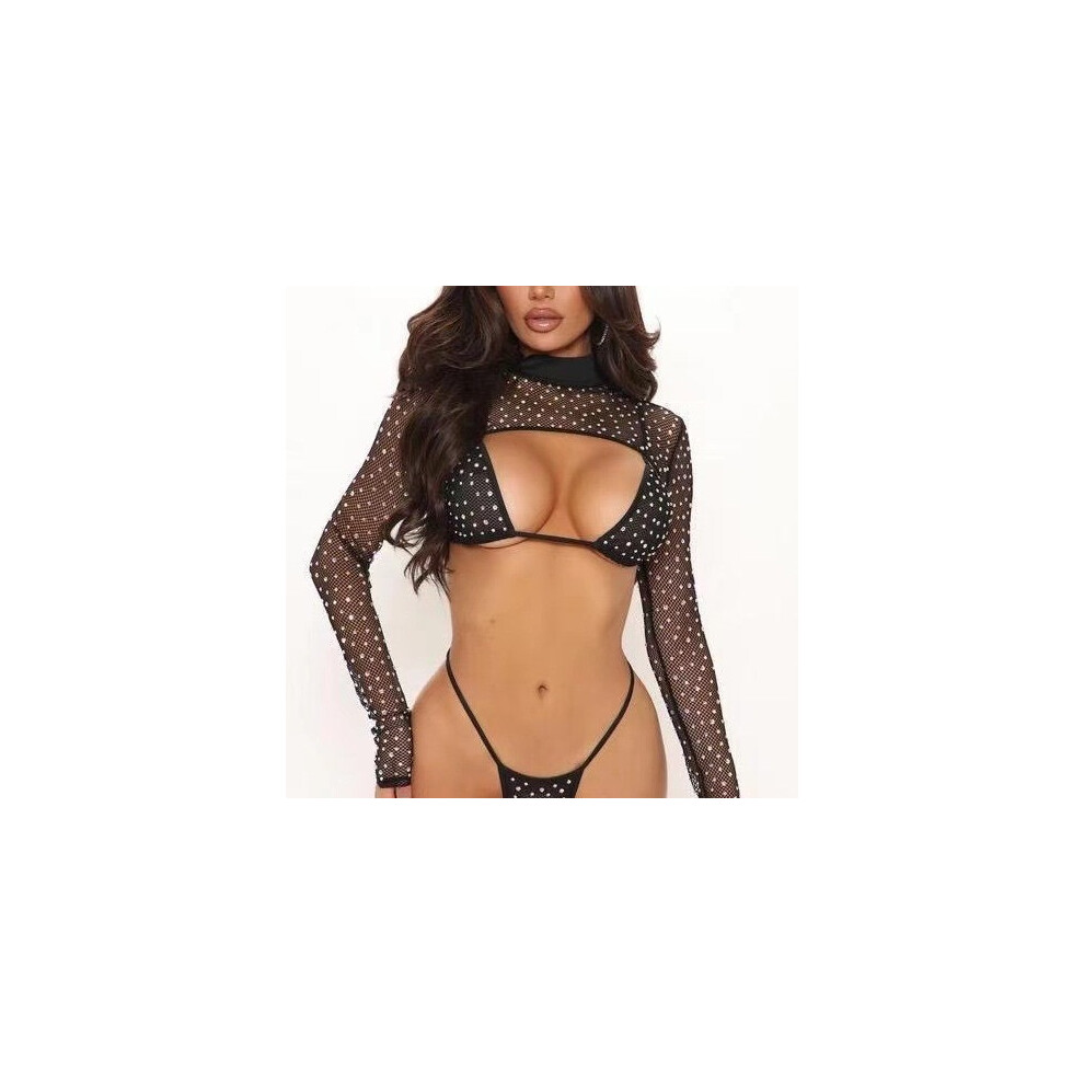 (Black, M) Sexy lingerie, sexy uniform, temptation, passion suit, pure desire pajamas, dress, female performance clothing, suspenders, lace