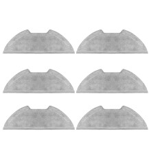 6PCS Mop Cloth for NERE10s E10S / Midea M9 / ETA Aurum PRO 6241 Robot Vacuum Replacement Spare Parts