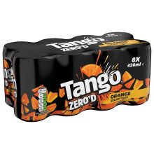 Tango Orange Sugar Free 330ml Pack of 8