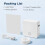 Label Maker Machine with Tape P0 Rechargeable   Label Printer Portable Small Thermal Labeling Machine Easy 8