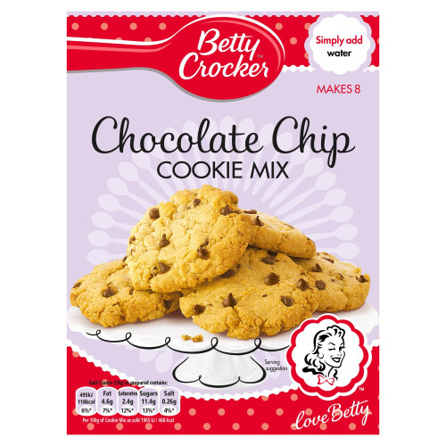 Betty Crocker Betty Crocker Chocolate Chip Cookie Mix 200g (Pack 8) 1
