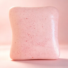 (Pink 1pc) Strawberry Toast Slow Rising Squishy Toys Stress Relief Party Favors