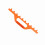 Lightweight Bee Spacer Orange Plastic 6