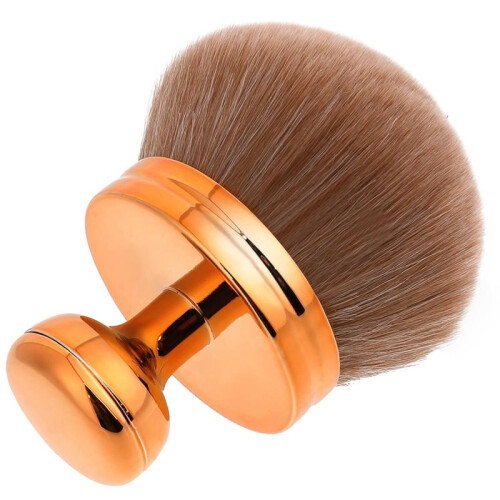 Makeup Brush for Bronze Blend Self Tan Back Applicator Provides Unblemished Application Without Streaking Brush RoseGold